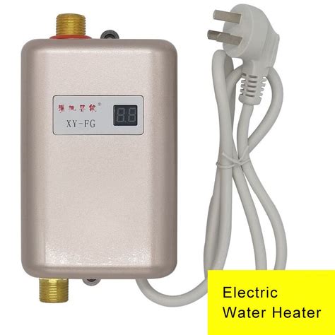Electric Water Heater 110V Instantaneous Water Heater Kitchen Faucet ...