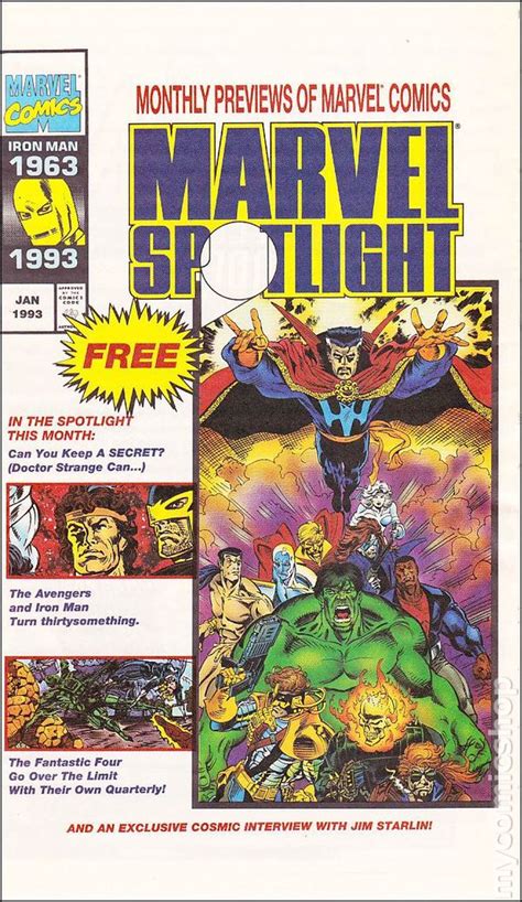Marvel Spotlight 1993 Promo Comic Books