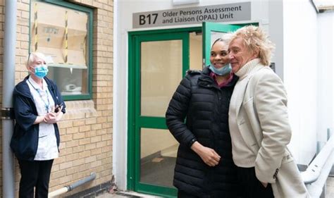 Rod Stewart Visits Hospital Where He Paid For Patients Scans After