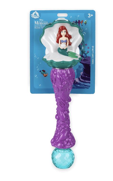 Disney Parks Ariel Clamshell Bubble Wand New