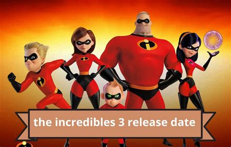 The Incredibles 3 Release Date Status And Here Is More Details