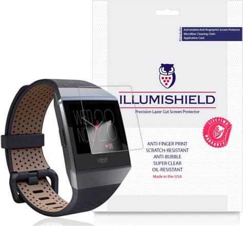 Illumishield Screen Protector Compatible With Fitbit Ionic