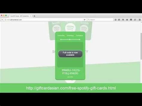 Spotify premium gift cards are the best way that will help you to unlock all the features in 2019. Get free Spotify Gift Card Codes | Redeem Spotify Gift ...