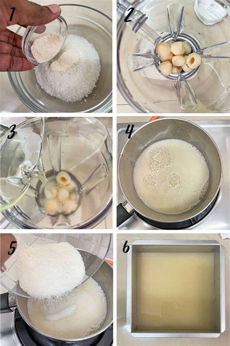 How To Make Lychee Jelly For Bubble Tea Decorated Treats