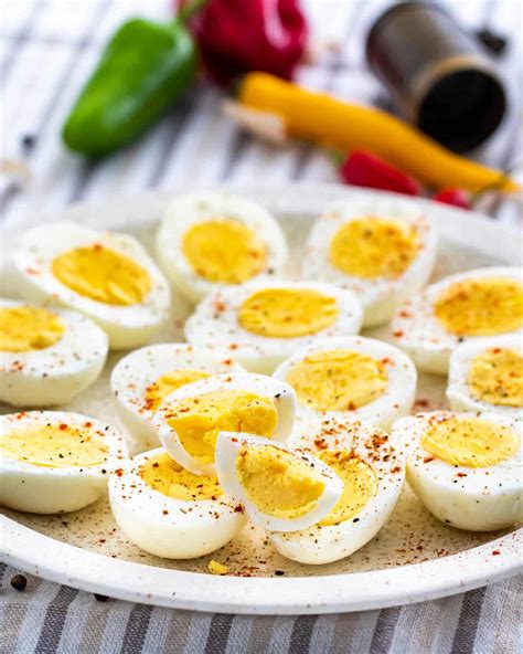 (we're serious when we say every second once eggs are hard boiled they are best stored still in a sealed container, in the refrigerator for up to week. Perfect Hard Boiled Eggs - Craving Home Cooked