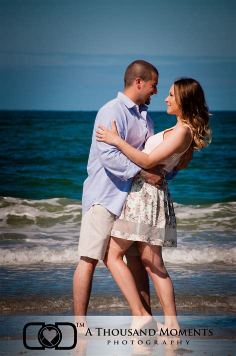 Seacoast Beach Engagement Session A Thousand Moments