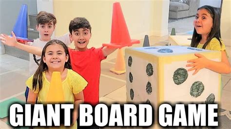 How To Make A Real Life Size Board Game In Our House We Made The