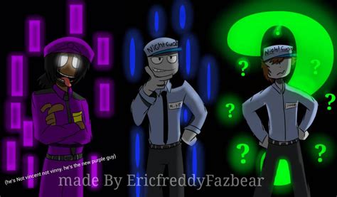 The Fnaf Night Guards By Ericfreddyfazbear On Deviantart