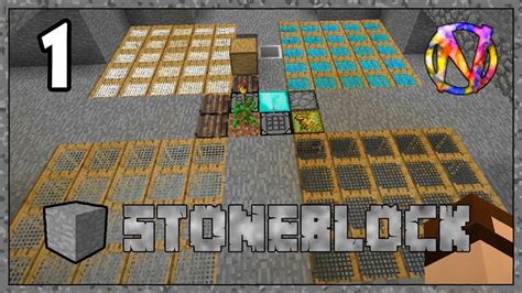 Stoneblock Ep 1 An Inverted World Youtube