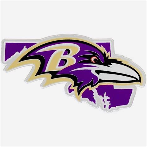 Pin By ~ Shannon L Klose ~ On Baltimore Ravens Car Emblem