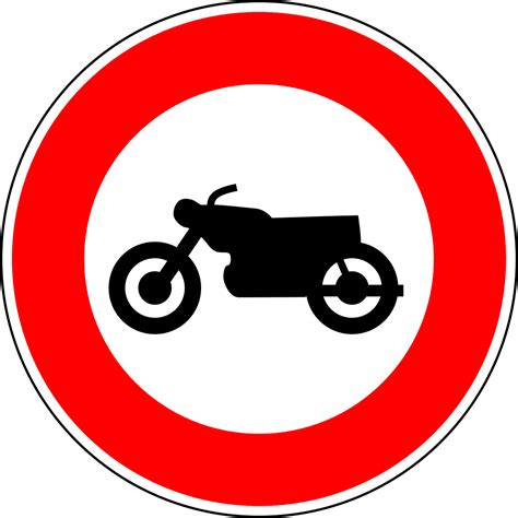 No Motorcycles Traffic Sign Sign Png Picpng