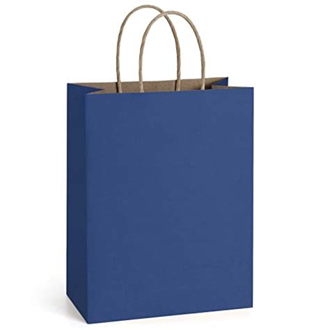 Bagdream Navy Blue T Bags 8x425x105 25pcs Paper Bags Paper T