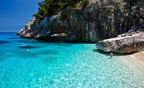 Rock On The Beach On The Island Of Sardinia Italy Wallpapers And