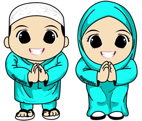 31 Gambar Kartun Anak Muslim Png Gambar Kartun Mu Images Images