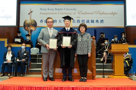 Hong Kong Baptist University Inauguration Ceremony Of Endowed