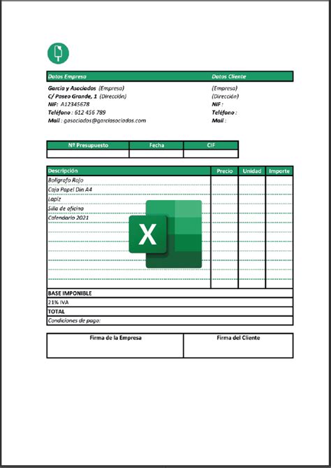 Plantillas Presupuesto Taller Mecánico Excelwordpdf