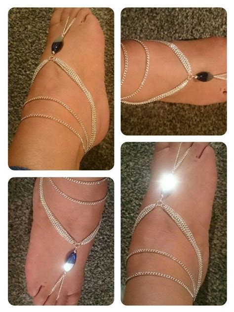 anklet and toe ring ankletandtoeringchain foot jewelry bare foot sandals toe ring designs