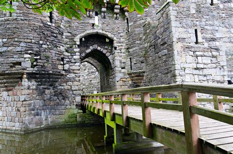 Château De Beaumaris Dans Anglesey R U Image Stock Image Du Vert