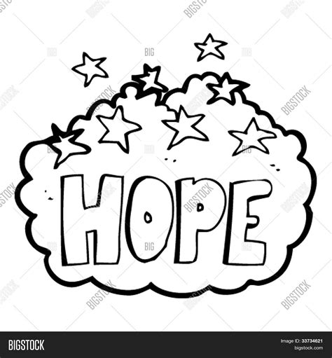 Cartoon Hope Sign Vector And Photo Free Trial Bigstock