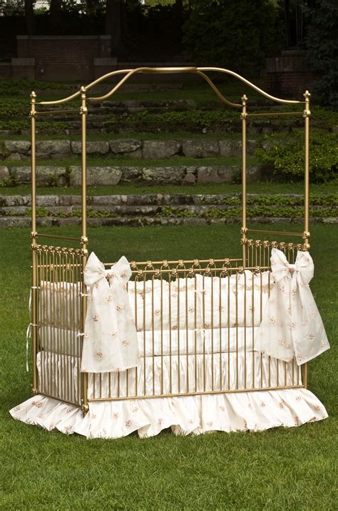 Umbria Crib Bedding By Lulla Smith Crib Canopy Cribs Vintage Baby Cribs