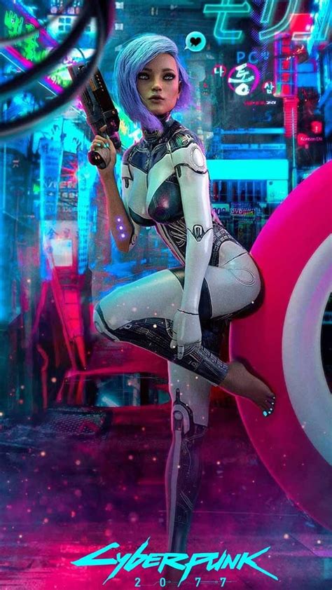 Sci Fi Cyberpunk Cyborg Girl Phone Hd Wallpapers Images The Best Porn