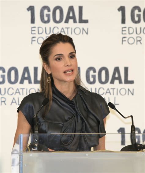 Queen Rania “we Know Education Works It Isnt A Short Term Fix Its A Long Term Solution