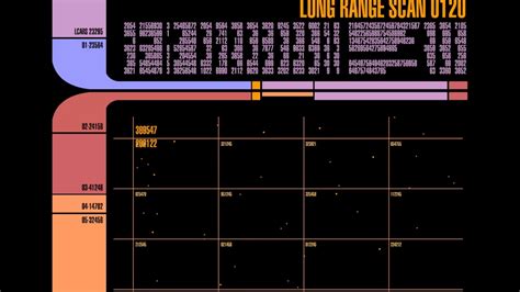 Star Trek Lcars Long Range Sensor Scan Youtube