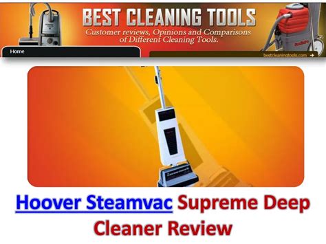 Ppt Hoover Steamvac Powerpoint Presentation Free Download Id978134