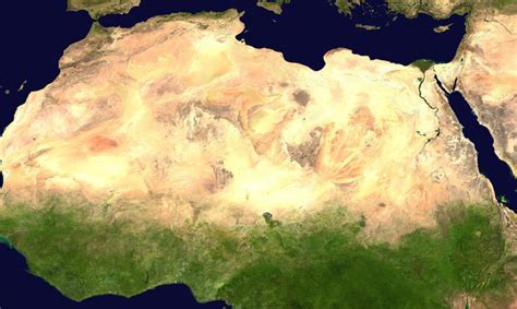 Sahara Desert From Space The Eye Of The Sahara In