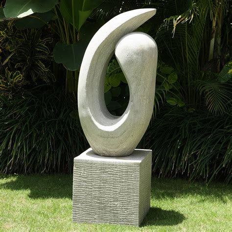 Large Garden Sculptures Perplexity Modern Art Stone Statue