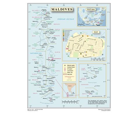 Large Detailed Political Map Of Maldives Maldives Asia Mapsland
