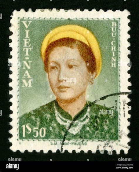 Stamp Print In Viet Namvietnambuu Chinh Stock Photo Alamy