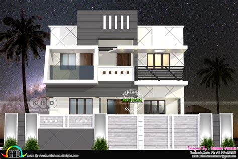 Modern South Indian Home Design Kerala Home Design And