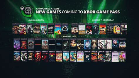 Over 50 New Games Announced For Xbox Game Pass