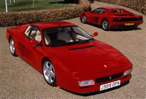 Auto, night, white, neon, machine, ferrari, sports car, 512. Elton John's "Red Devil" Ferrari Testarossa