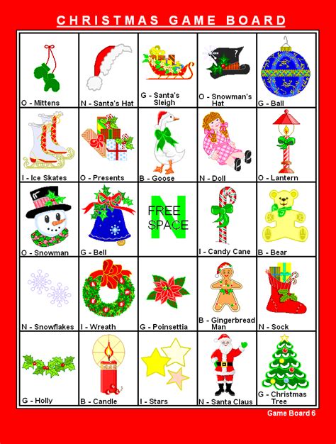 Escoja el juego que prefiera de la lista. FREE Printable Christmas Bingo - Holiday Games at Kid Scraps | Bingo navideño, Juegos de navidad ...