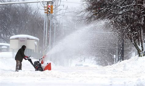 Christmas Storm Brings Record Snow To Erie Pennsylvania