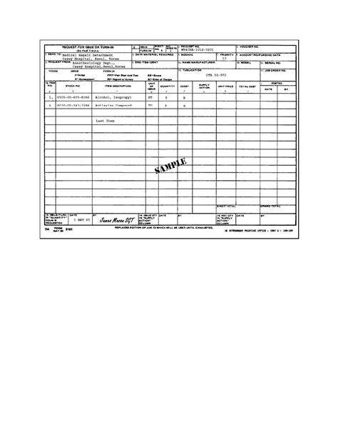 Printable Da Form 3161 Printable Forms Free Online