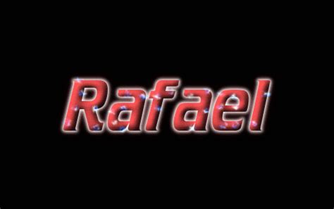 Rafael Logo Herramienta De Diseño De Nombres Gratis De Flaming Text