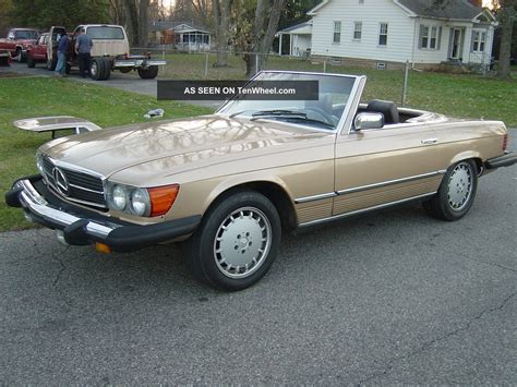 The 280 sl regained its former strength of 185 hp (after suffering a slight detuning to. 1980 Mercedes Benz 450sl Roadster