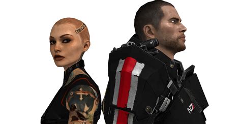 Mass Effect Jack X Shepard Into The Unknown V2 By