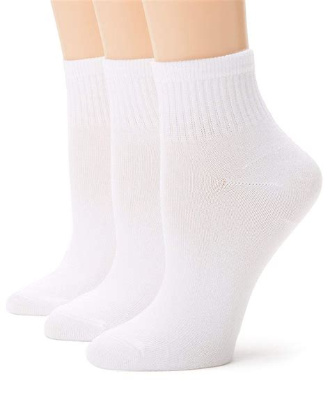 Hanes 872p3 Womens Comfortsoft Ankle Socks 3 Pack