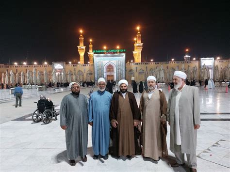 Huj Shahriari Visits Holy Shrines In Kadhimiya Iraq Photo