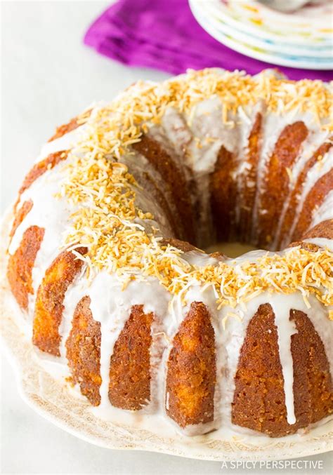 Rum cake is one of the most popular cakes prepared around the world for christmas. Caribbean Spiced Rum Cake - A Spicy Perspective