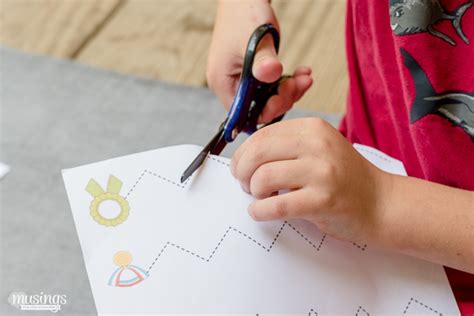 Scissors Cutting Practice For Preschoolers Living Well Mom
