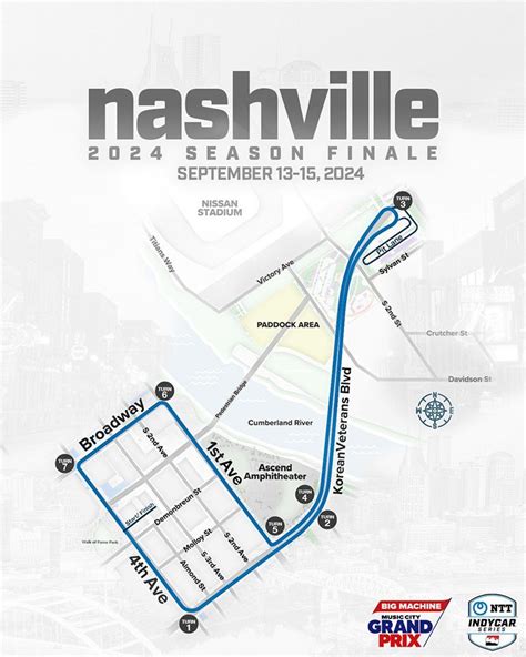 New Track Layout For Nashville Set To Host Indycar 2024 Finale Motorsport Ace