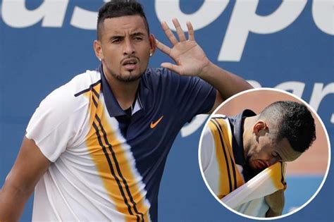 us open 2018 nick kyrgios booed on court following heat row but gets