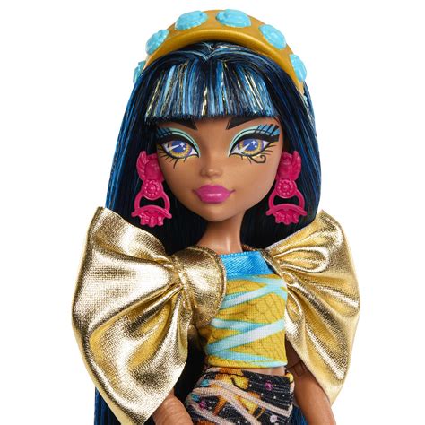 Monster High Skulltimate Secrets Cleo De Nile Doll And Fashion Set With