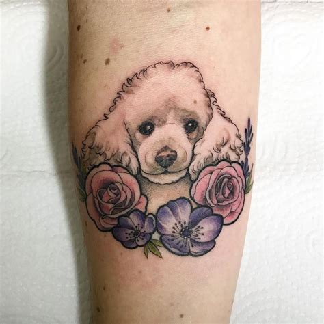 The 40 Best Poodle Dog Tattoo Ideas Page 6 The Paws