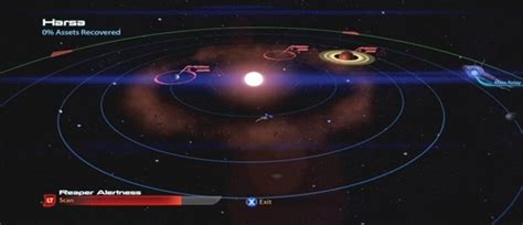 Mass Effect 3 Planets Map